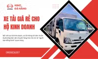 Xe tải giá rẻ cho hộ kinh doanh