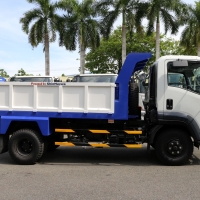 Xe ben Isuzu 6,4 tấn thùng 4,8m3