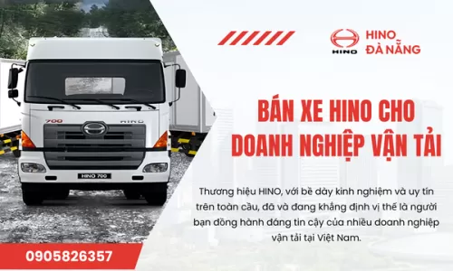 Bán xe HINO cho doanh nghiệp vận tải