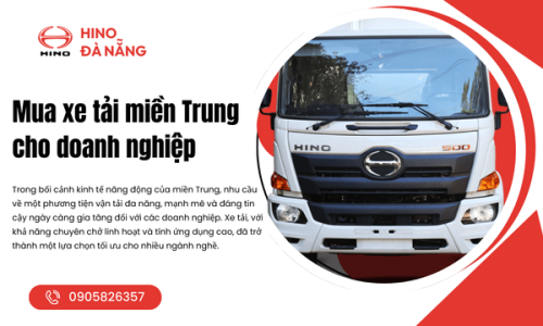 Mua xe tải miền Trung cho doanh nghiệp