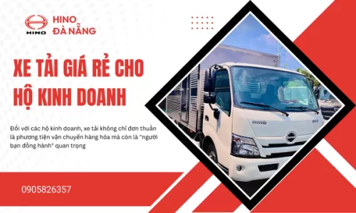 Xe tải giá rẻ cho hộ kinh doanh