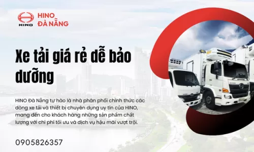 Xe tải giá rẻ dễ bảo dưỡng