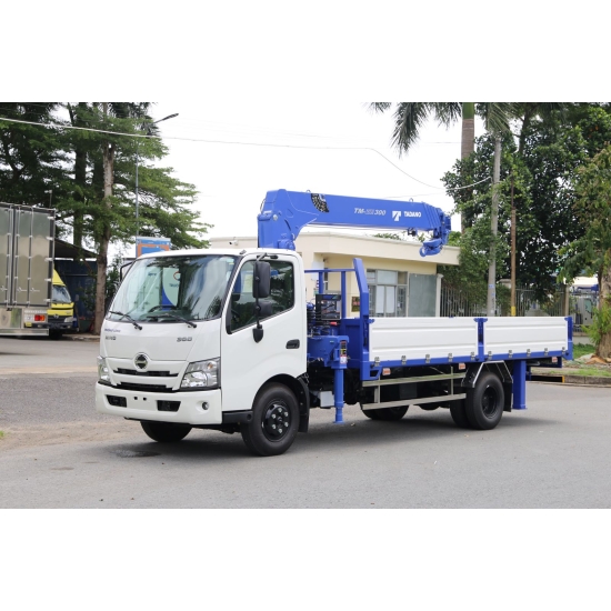 Hino XZU730 gắn cẩu Tadano ZE365MH
